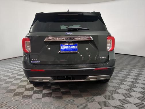 Forged Green Metallic 2023 Ford Explorer XLT