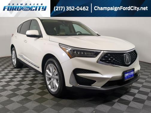 White Diamond Pearl 2019 Acura RDX Base
