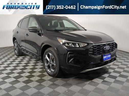 Agate Black Metallic 2024 Ford Escape ST-Line
