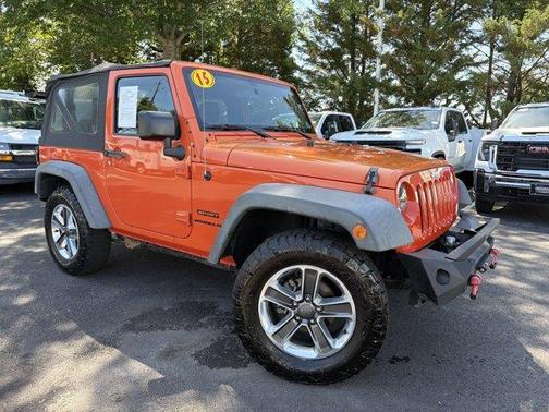 Sunset Orange Pearlcoat 2015 Jeep Wrangler Sport