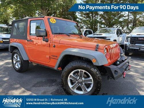 Sunset Orange Pearlcoat 2015 Jeep Wrangler Sport