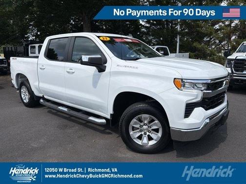 Summit White 2023 Chevrolet Silverado 1500 LT