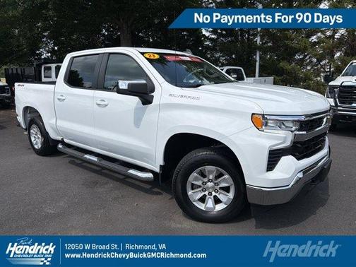 Summit White 2023 Chevrolet Silverado 1500 LT