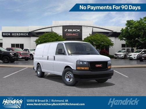 Summit White 2026 GMC Savana 2500 Work Van