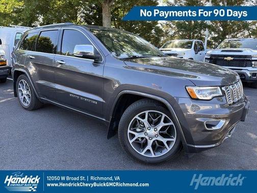 Granite Crystal Clearcoat Metallic 2019 Jeep Grand Cherokee Overland