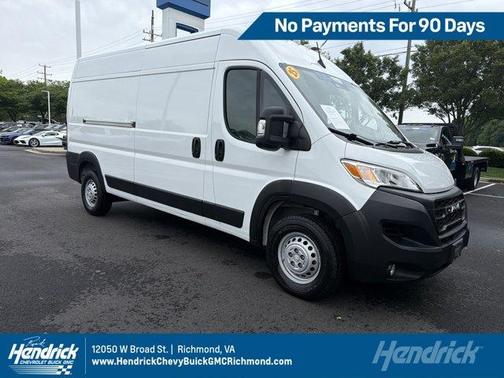 Bright White Clearcoat 2025 RAM ProMaster 2500 High Roof
