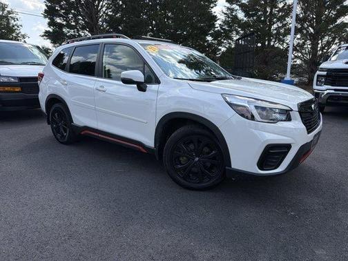 Crystal White Pearl 2021 Subaru Forester Sport