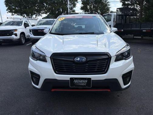 Crystal White Pearl 2021 Subaru Forester Sport