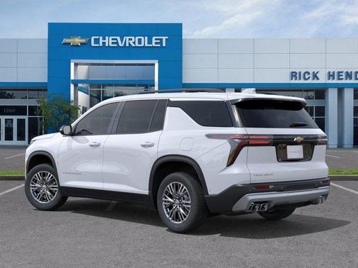 Polar White 2026 Chevrolet Traverse LT