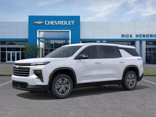 Polar White 2026 Chevrolet Traverse LT