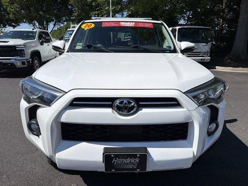 Super White 2020 Toyota 4Runner SR5