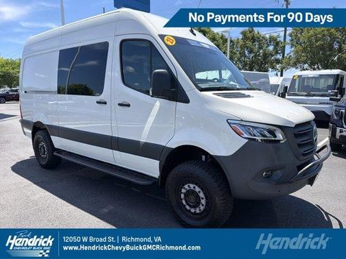 Grey White 2023 Mercedes-Benz Sprinter 2500