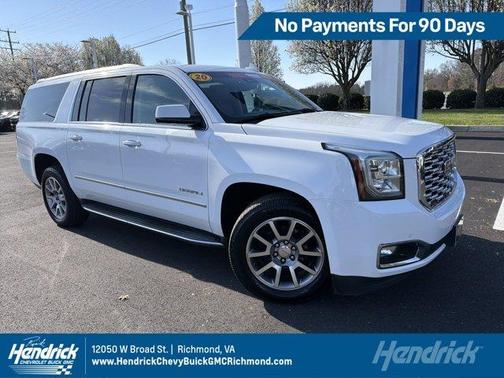 Summit White 2020 GMC Yukon XL Denali