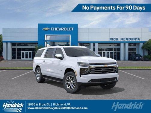 Polar White 2026 Chevrolet Suburban Premier