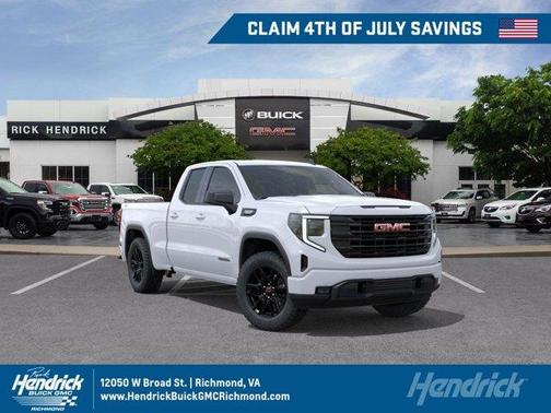 Summit White 2026 GMC Sierra 1500 Elevation