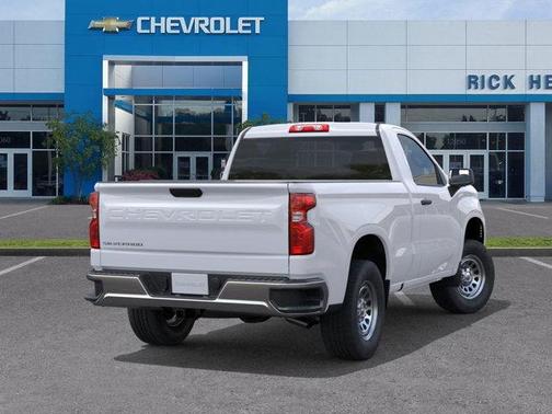 Summit White 2026 Chevrolet Silverado 1500 WT