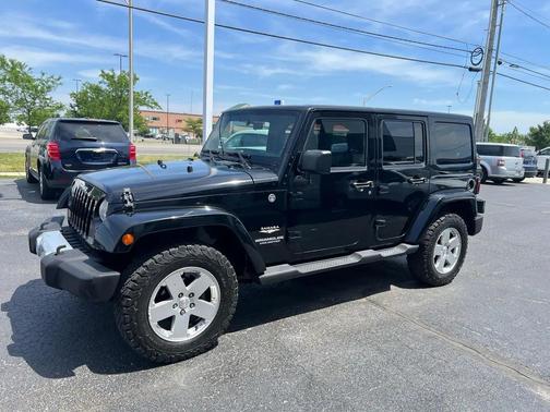 Black Clearcoat 2011 Jeep Wrangler Unlimited Sahara