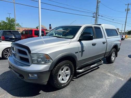 Bright Silver Metallic CC/Mineral Grey Met CC 2010 Dodge Ram 1500 TRX