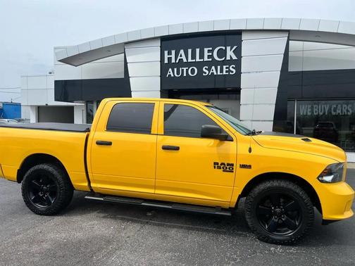 Yellow 2019 RAM 1500 Express