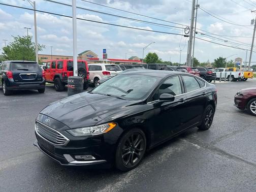 Shadow Black 2018 Ford Fusion SE