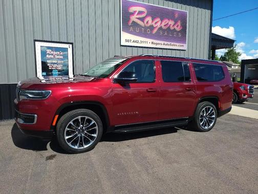 Red 2024 Jeep Wagoneer L Series II 4x4