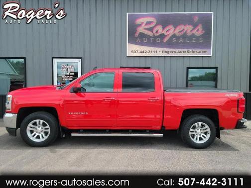 Red 2016 Chevrolet Silverado 1500 1LT