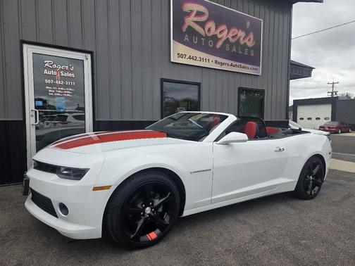 White 2014 Chevrolet Camaro 2LT