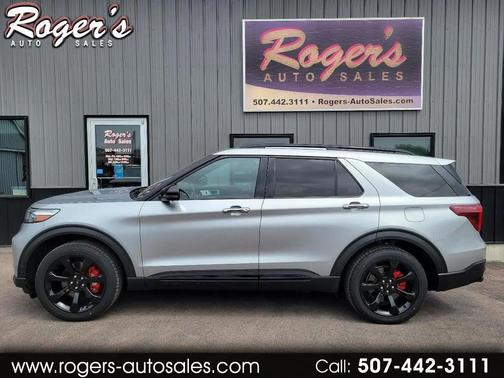 Silver 2021 Ford Explorer ST 4WD