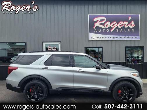 Silver 2021 Ford Explorer ST 4WD