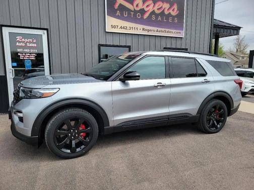 Silver 2021 Ford Explorer ST 4WD