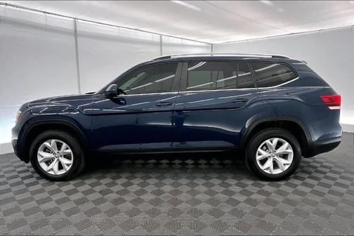 Tourmaline Blue Metallic 2019 Volkswagen Atlas 3.6L SE w/Technology