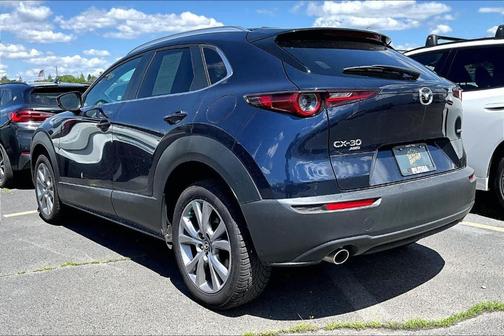 Deep Crystal Blue Mica 2024 Mazda CX-30 2.5 S Preferred Package