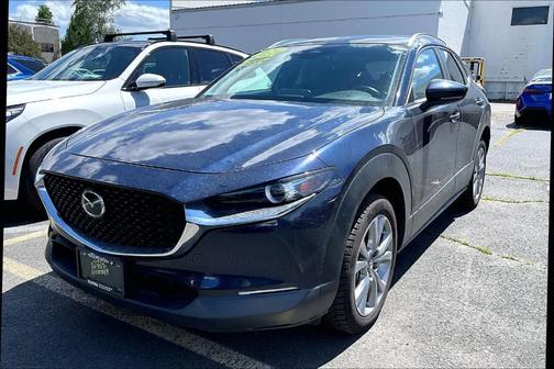 Deep Crystal Blue Mica 2024 Mazda CX-30 2.5 S Preferred Package