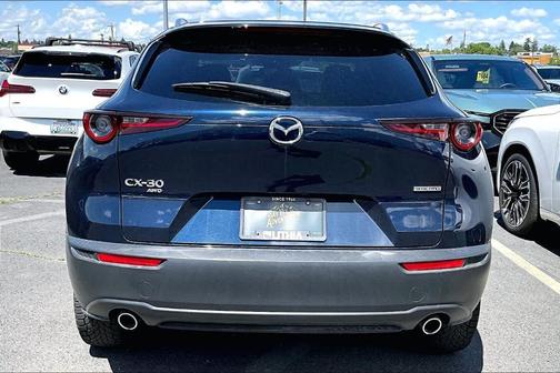 Deep Crystal Blue Mica 2024 Mazda CX-30 2.5 S Preferred Package