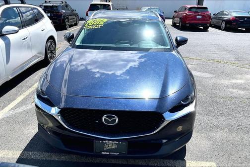 Deep Crystal Blue Mica 2024 Mazda CX-30 2.5 S Preferred Package