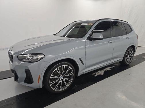 Gray 2022 BMW X3 xDrive30i