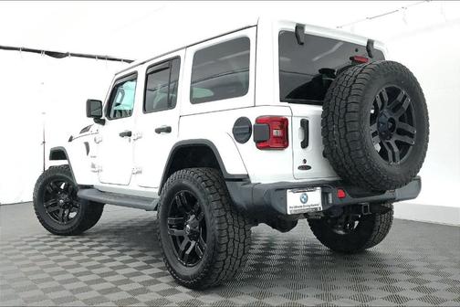 Bright White 2020 Jeep Wrangler Unlimited Sahara