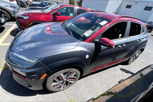 Matte Grey 2019 Hyundai KONA Iron Man