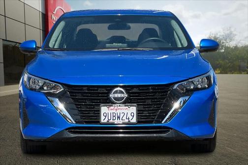 Electric Blue Metallic 2025 Nissan Sentra SV