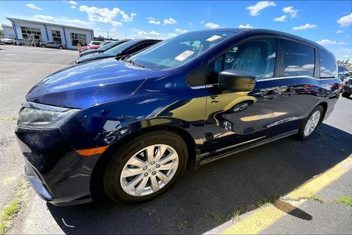 Obsidian Blue Pearl 2020 Honda Odyssey LX