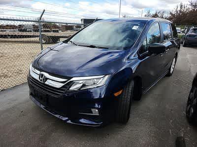 Obsidian Blue Pearl 2020 Honda Odyssey LX