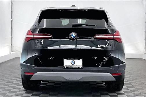 Black Sapphire Metallic 2025 BMW X3 30 xDrive