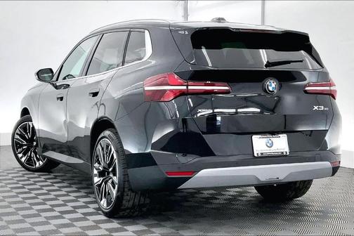 Black Sapphire Metallic 2025 BMW X3 30 xDrive