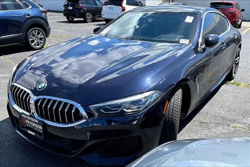 Carbon Black Metallic 2020 BMW M850 Gran Coupe i xDrive