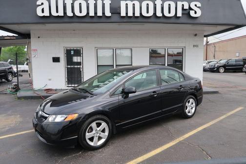 Black 2008 Honda Civic EX