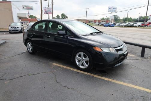 Black 2008 Honda Civic EX