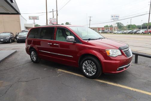 Maroon 2013 Chrysler Town & Country Touring-L