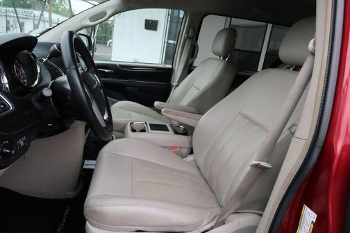 Maroon 2013 Chrysler Town & Country Touring-L