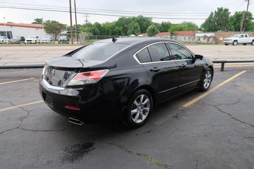 Black 2012 Acura TL Technology