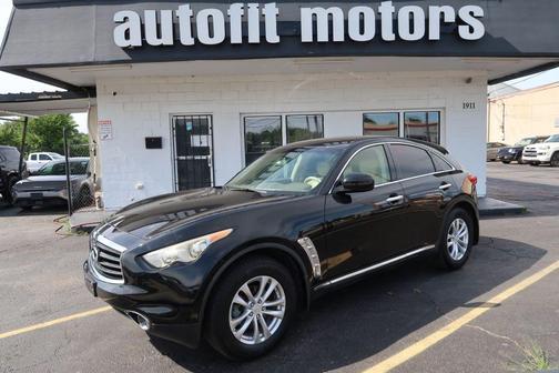 Black Obsidian 2012 INFINITI FX35 Base
